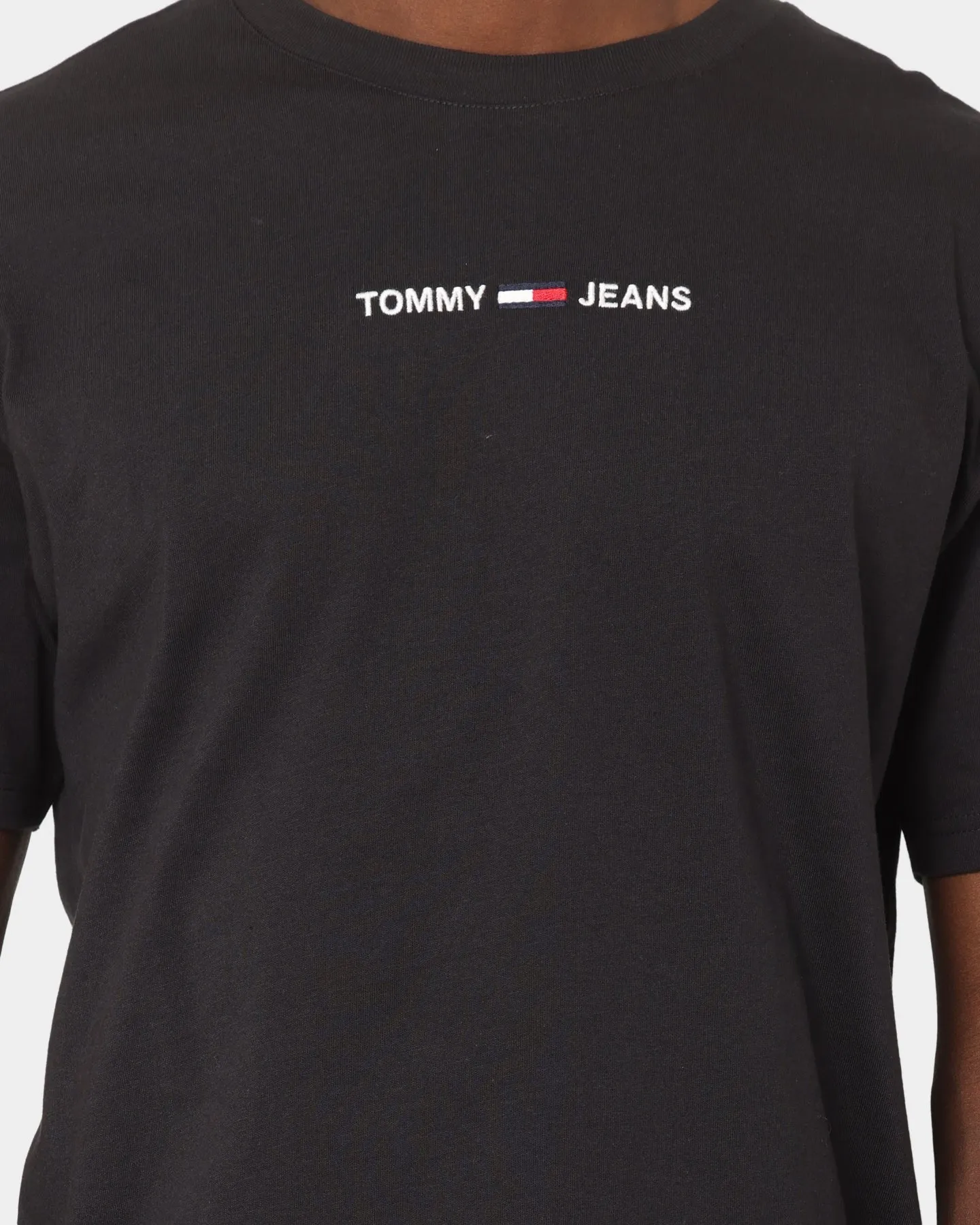 Tommy Jeans Small Text T-Shirt Black