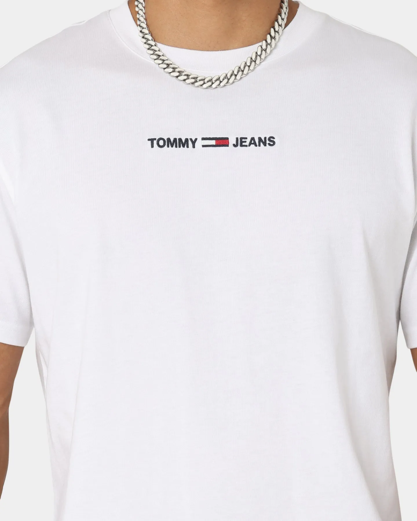 Tommy Jeans Small Text T-Shirt White