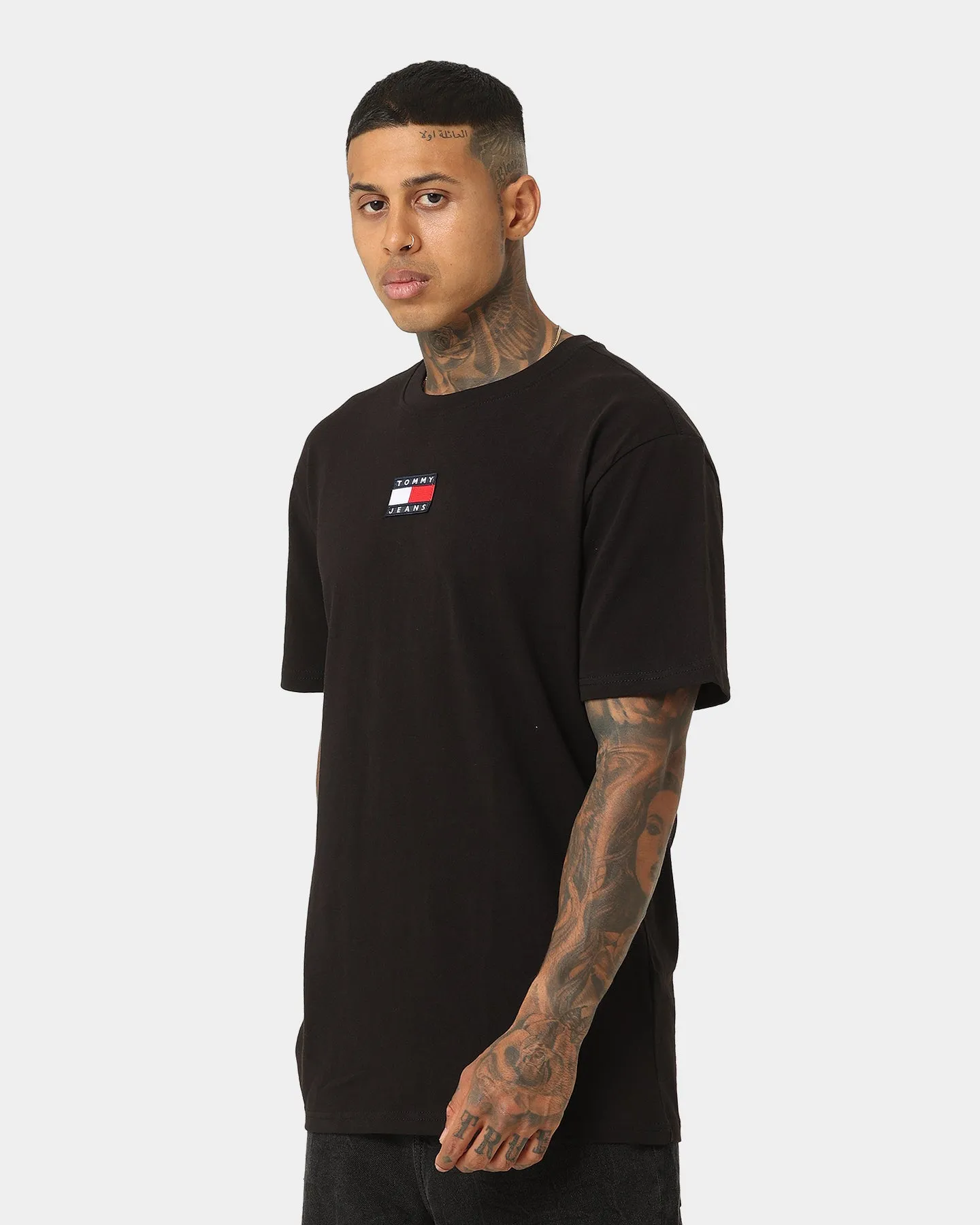 Tommy Jeans Tommy Badge T-Shirt Black