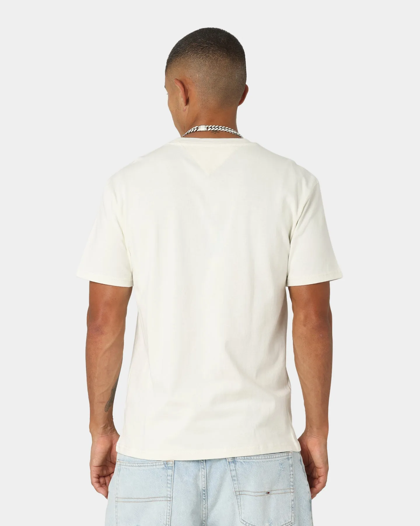 Tommy Jeans Tommy Badge T-Shirt Ivory