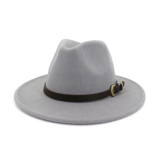 Winter Wool  British Style Autumn Top Hat