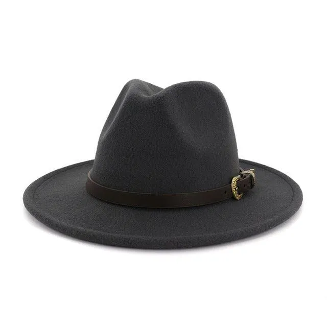 Winter Wool  British Style Autumn Top Hat