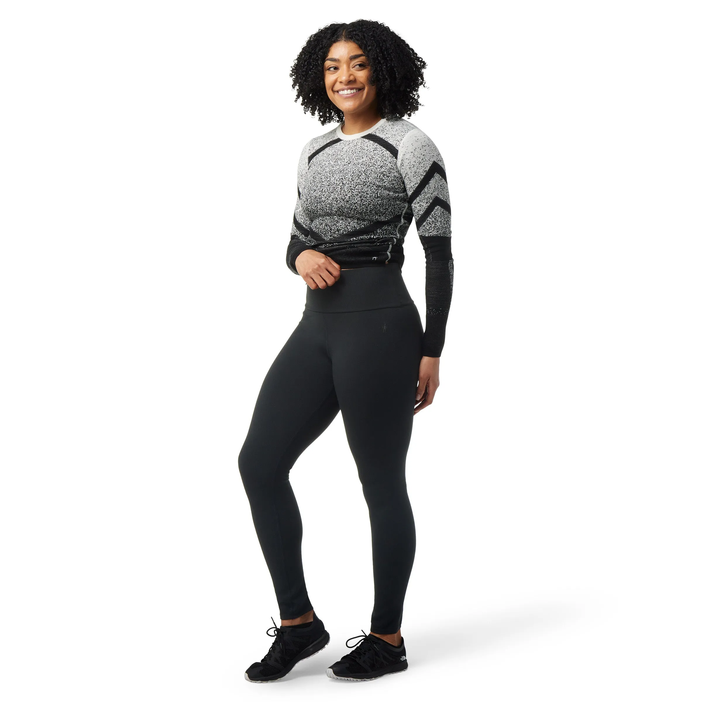 Women's Intraknit Merino Thermal Legging (001 - Black)